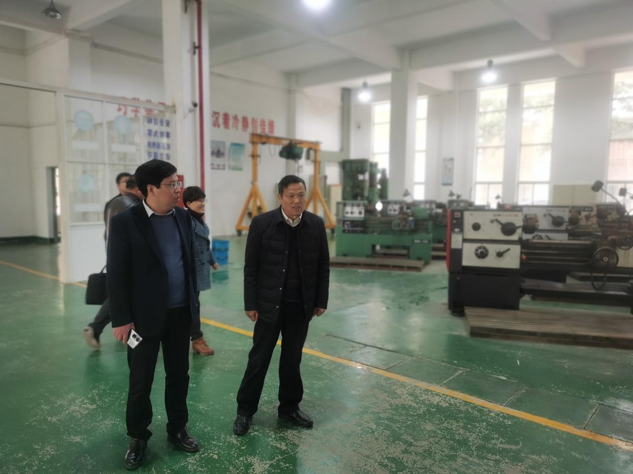 参观实训场所